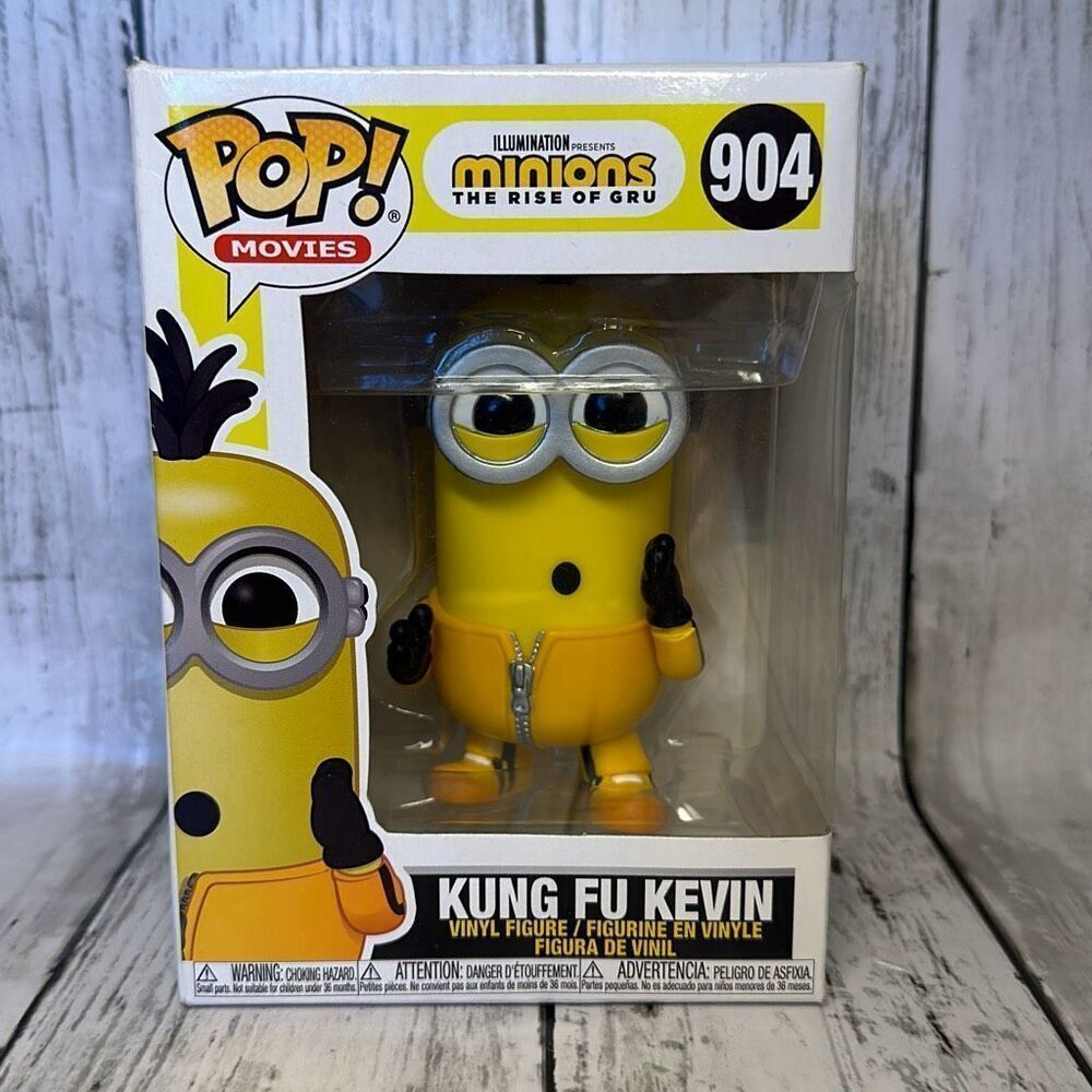 Funko Pop! Movies Minions The Rise of Gru Kung Fu Kevin Vinyl Figure # 904‎